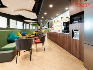 Văn phòng trọn gói Compass Office Bitexco 2 Hải Triều Quận 1 không gian sang trọng có sẵn đầy đủ bàn ghế nội thất, trang thiết bị hiện đại