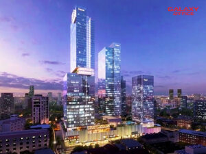 tòa nhà saigon centre 3 tọa lạc ngay trục đường trung tâm Thành Phố, với thiết kế hiện đại