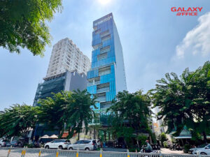 Toàn cảnh toàn nhà văn phòng cho thuê, enterprise tower Quận 4 TPHCM