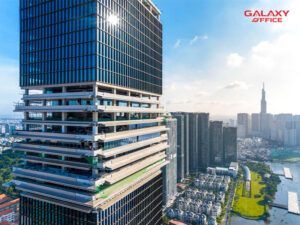Marina Central 2 Tôn Đức Thắng, tòa nhà văn phòng cao tầng hiện đại tại khu vực trung tâm TP.HCM với view hướng ra sông Sài Gòn và Landmark 81.