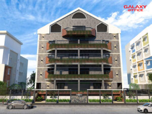 Mặt tiền tòa nhà Dashaus building 27AB Trần Nhật Duật Quận 1.