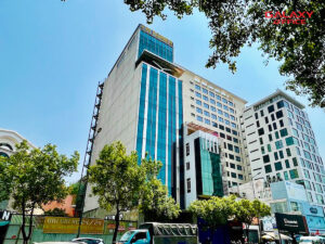 Mặt tiền tòa nhà TH Tower tọa lạc tại 262 Nam Kỳ Khởi Nghĩa, Phường 8, Quận 3