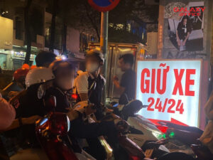 Bãi giữ xe 24 gờ qua đêm tại quận 1, TP.HCM