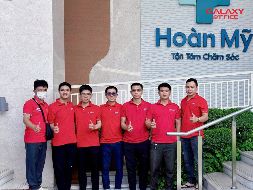 Nhân viên Công ty Galaxy Offixe khám sức khỏe tại Bệnh viện Hoàn Mỹ TP.HCM