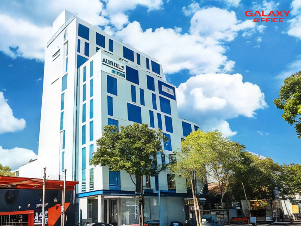 Toàn cảnh tòa nhà ACB Vũng Tàu tọa lạc tại Đường Hoàng Hoa Thám, phường 2, thành phố Vũng Tàu