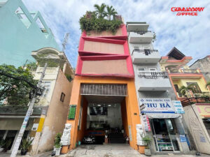 Mặt tiền tòa nhà AXYS Space C1