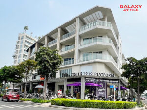 Mặt tiền tòa văn phòng cho thuê AZ Group Building