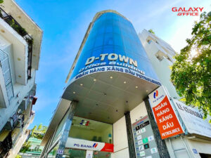 Mặt tiền tòa nhà D-Town Office 151 Bạch Đằng, Phường 2, Quận Tân Bình