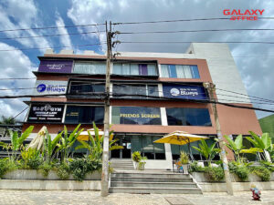 Mặt tiền tòa nhà D2 Galleria tọa lạc tại Thảo Điền, Quận 2