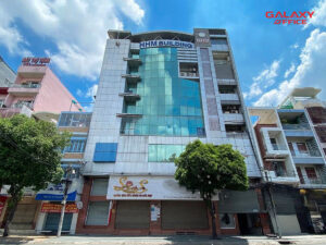 Mặt tiền tòa nhà HHM Building 157 Xuân Hồng, Phường 4, Quận Tân Bình