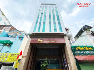 Mặt tiền thiết kế hiện đại của tòa nhà HS Building