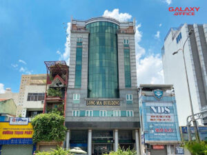 Mặt tiền tòa nhà Long Mã Building 602 - 602A Cộng Hòa, Phường 13, Quận Tân Bình