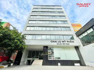 Mặt tiền tòa nhà cho thuê Peace Sun Building 872A Trường Chinh, Phường 15, Quận Tân Bình