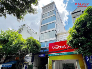 Mặt tiền tòa nhà cho thuê Phatland Office tại địa chỉ 20 Thân Nhân Trung, Phường 13, Quận Tân Bình