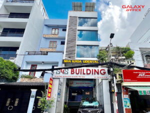 Mặt tiền tòa nhà cho thuê S4S Building Quận Tân Bình