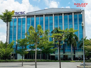 Mặt tiền tòa nhà văn phòng cho thuê SCSC Building 30 Phan Thúc Duyện, Phường 4, Quận Tân Bình