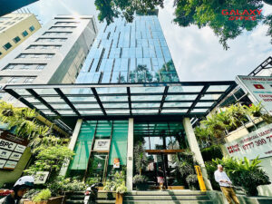 Mặt tiền tòa nhà The Nexx Building 32 Phạm Ngọc Thạch, Phường 6, Quận 3
