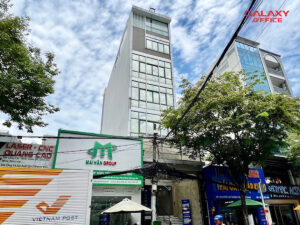 Mặt tiền tòa nhà văn phòng cho thuê Saigon Building 3