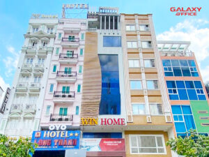 Mặt tiền hiện đại tòa nhà cho thuê Win Home 37 Bạch Đằng, Quận Bình Thạnh