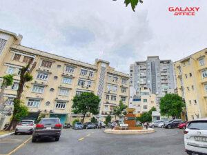 Mặt tiền tòa nhà Fosco 40 Bà Huyện Thanh Quan, Phường 6, Quận 3