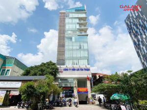 Mặt tiền tòa nhà Trandicorp Building 62 Lê Quốc Hưng, Phường 12, Quận 4