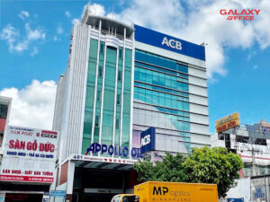 Mặt tiền tòa nhà cho thuê ACB Building Cộng Hòa