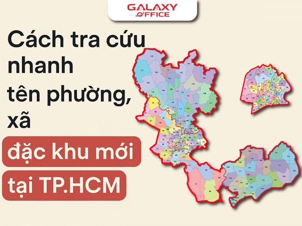cách tra cứu nhanh tên phường, xã, đăc khu mới tại TP.HCM