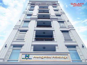 Mặt tiền tại tòa nhà Hùng Hậu Building 740 Điện Biên Phủ