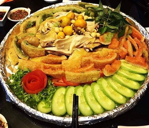Quán ăn gia đình hương cau 2, quán cơm văn phòng phường vĩnh hội nổi tiếng