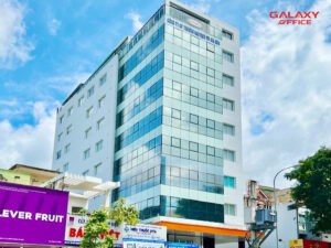 Mặt tiền tòa nhà Kent Building 219-221 Xô Viết Nghệ Tĩnh, Bình Thạnh