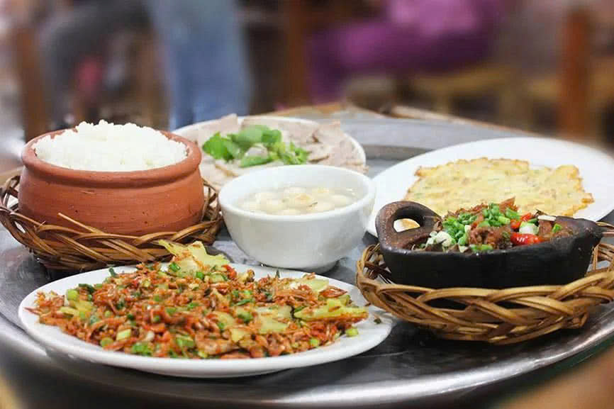 Cơm Bắc lang cua đồng