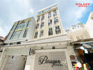 Mặt tiền tòa nhà Paragon Saigon Building Nguyễn Văn Thương, Quận Bình Thạnh