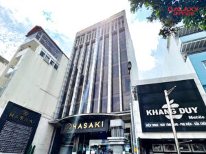 Toàn cảnh tòa nhà Paxsky Ba Tháng Hai với thiết kế kính vô cùng hiện đại