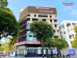 Toàn cảnh tòa nhà cho thuê pt building
