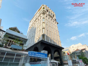 Mặt tiền tòa nhà SBRC Building 32 Thạch Thị Thanh, Tân Định, Quận 1