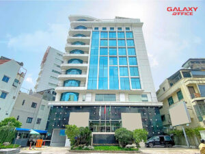 Mặt tiền hiện đại của tòa nhà LMak The Venture (Betrimex)