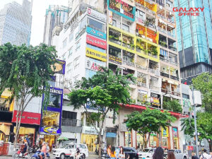 Mặt tiền tòa nhà Trung Thủy 44 Nguyễn Huệ, Phường Bến Nghé, Quận 1