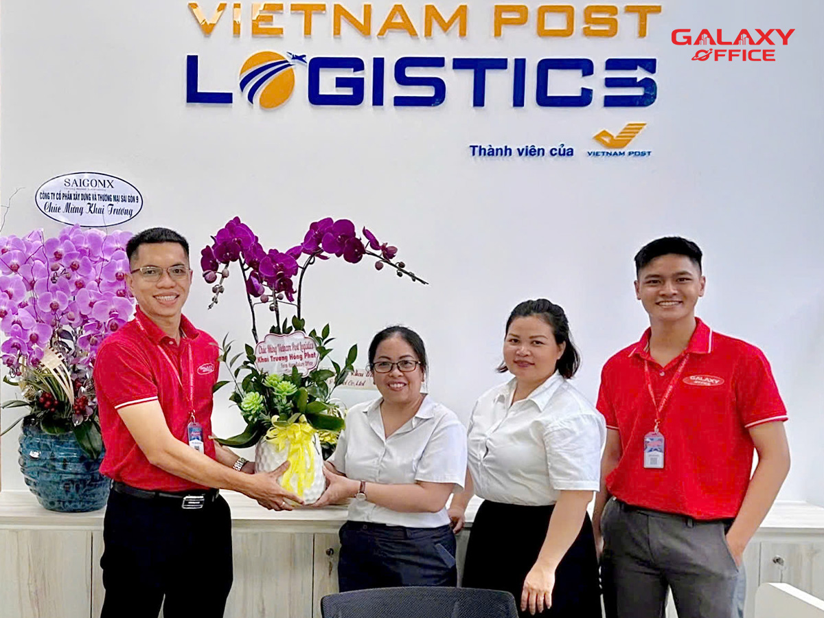 Galaxy Office chúc mừng khai trương văn phòng Vietnam post tại tòa nhà Park IX