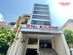 Mặt tiền tòa nhà Vital Building Số 16 Đặng Tất, Tân Định, Quận 1