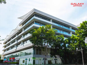 Toàn cảnh tòa nhà Crescent Residence 2 tọa lạc tại 107 Tôn Dật Tiên, Phường Tân Phú, Quận 7, TP.HCM