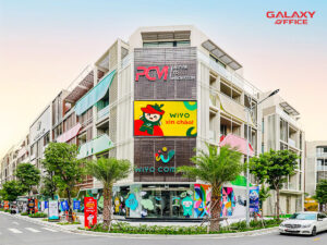 Toàn cảnh tòa nhà văn phòng cho thuê wiyo-complex nổi bật tại trung tâm khu đô thị The Global City TP Thủ Đức