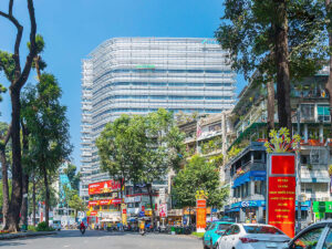 Tòa nhà văn phòng cho thuê Daikin Tower, tọa lạc tại số 10 Công Trường Quốc Tế, Phường Xuân Hòa, TPHCM