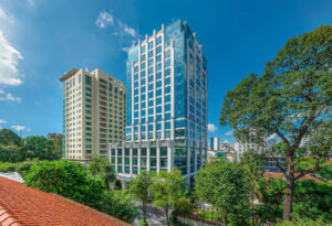 Toàn cảnh Pearl 5 Building, văn phòng cho thuê nổi bật với thiết kế, tiện ích hiện đại chuẩn quốc tế