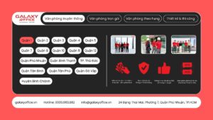 Galaxy office chuyên tư vấn và cho thuê văn phòng uy tín tại TPHCM