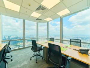 Không gian văn phòng trọn gói Compass Landmark 81 view toàn thành phố