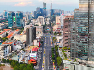 Toàn cảnh phường Bến Thành, Quận 1 cũ