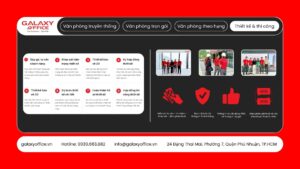 Thiết kế thi công nội thất văn phòng tại TPHCM