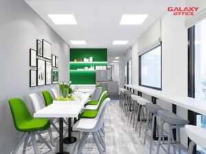 Không gian văn phòng hiện đại đầy đủ nội thất