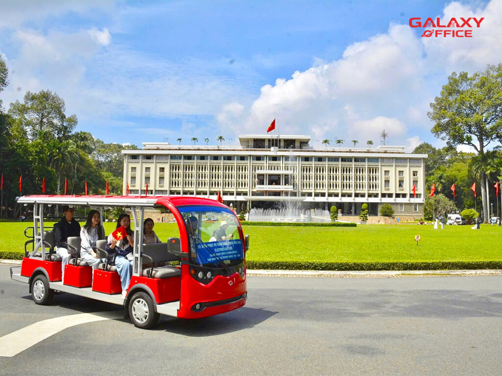 Địa điểm du lịch bằng tàu điện Metro - Dinh độc lập