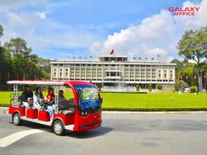 Địa điểm du lịch bằng tàu điện Metro - Dinh độc lập